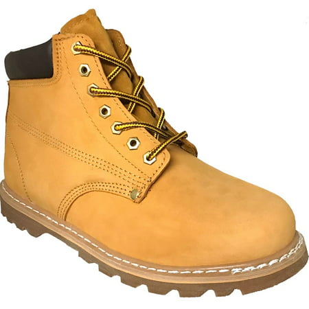 American Shoe Factory LEATHER Goodyear Welt Work Boot,