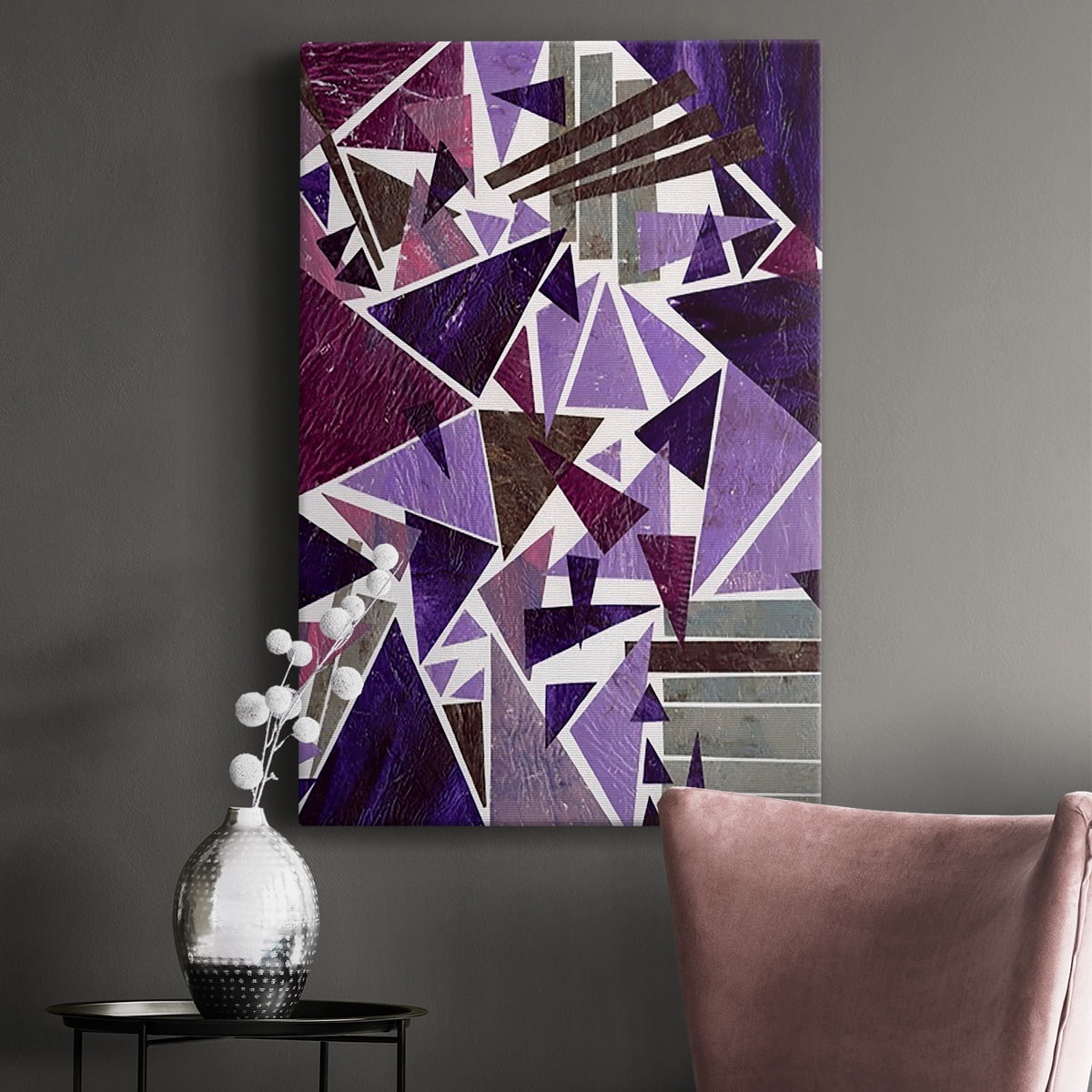 Purple Dream II Premium Gallery Wrapped Canvas - Ready to Hang