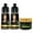 Dark Brown, variant on (3 pack) Herbishh Combo Pack - 2 Pc Hair Color Shampoo, Long Lasting Color, (500 ml, Black) + 1 Pc Argan Hair Mask, Nourishes Dry & Frizzy Hair (150 ml)