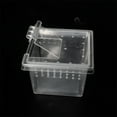 thumbnail image 3 of 10Pcs Reptile Feeding Box Lightweight Insect Container for Easy Installment Transport Case Portable Pet Hatching House Acrylic Cage Breeding Habitat, 3 of 9