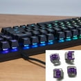 thumbnail image 2 of XISAOK 4Pcs for Huntsman Elite Purple Optical Switches Hot Swap Switch, 2 of 10