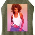 thumbnail image 3 of Whitney Houston - Gradient Photo - Juniors High Neck Tank Top, 3 of 5