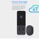 thumbnail image 5 of onlyliua Buscador de Regalos Timbre Inalámbrico Wifi, Videoportero Inteligente, Intercomunicador Visual, Cámara de Seguridad para Puerta, 5 of 7