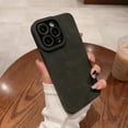thumbnail image 1 of Luxury Matte Soft Leather Case For iPhone 15 14 13 12 11 Pro Max Plus Camera Protector Cases Shockproof Cover Phone Accessories, 1 of 7