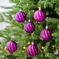 thumbnail image 5 of 6 Pcs Solive Christmas Balls Ornaments for Xmas Christmas Tree Mini Shatterproof Christmas Tree Decorations Hanging Ball Holiday Wedding Party Decoration, 5 of 7