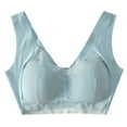 thumbnail image 2 of Darzheoy Bras for Women No Underwire Women's Underwear Wirefrees No Creases Beautiful Bra Iarge Chest Bra 75CD-80BC, 2 of 7