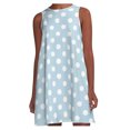 thumbnail image 1 of RKSTN Robe d'Été pour Femmes, Robe Mode pour Femmes à Col Rond Ample et Surdimensionnée, Robe Midi Décontractée Sans Manches, Robes de Plage, Robes Grande Taille pour Femmes, 1 of 5