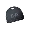 thumbnail image 1 of Youkk Scraper Multipurpose Food Scrappers Baking Tools Pastry Cream Spatula Steamed Bun Cooking Bakeware Accessories Black, 1 of 6