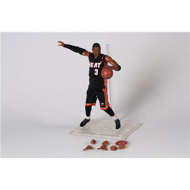 Figura de acción de Basketball Star NBA 1/9 Wade No. 3 Black James Kobe Jordan