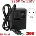 thumbnail image 2 of Voltaje de corriente: 200W Transformador: 220V a 110V Enchufe europeo. ACTIVE Biensenido a ACTIVE, 2 of 5