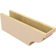 thumbnail image 5 of Ekena Millwork 6"W x 8"H x 24"L Garner Woodgrain TimberThane Rafter Tail, Primed Tan, 5 of 6