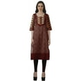 thumbnail image 2 of Moomaya Kurti Designer Bollywood Tunique Imprimée Longueur Genou pour Femmes, 2 of 6