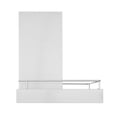 thumbnail image 4 of Ancona Hotte de Cuisinière Murale Convertible 30” 450 CFM avec Veilleuse Automatique et Tablette Intégrée en Acier Inoxydable, 4 of 7