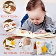 thumbnail image 4 of Richgv Baby Cloth Books Soft Early Education Toy Fabric Book for Infant Age 6-12 Months Number, Baby Book Baby Toys for 12 24 Months, 4 of 9