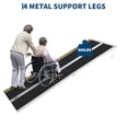 thumbnail image 4 of 2/3/4/5/6/7/8/9/10 FT Foldable Wheelchair Ramp Portable, Non Slip Mobility Ladder with Reflective Strips and Carry Handle, Lightweight for Home Steps Stairs Doorways Curbs, 4 of 8
