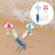 thumbnail image 1 of Silla de playa Mini barco en miniatura, decoración de paraguas, acuario para niños, sillas de casa de muñecas, adorno de pastel, accesorios de decoración, 1 of 3