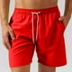thumbnail image 1 of Yaoyar Men's Drawstring Running Shorts Lightweight Quick Dry Workout Shorts, Basketball Running Short with Zipper Pockets, 1 of 5