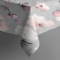 thumbnail image 3 of Pioneer Flower Floral Print Pattern Rectangle Tablecloth 60"x84",Waterproof Polyester Rectangle Table Cloth, Wipeable Spillproof Polyester Tablecloth for Dining, Camping, Indoor and Outdoor, 3 of 5