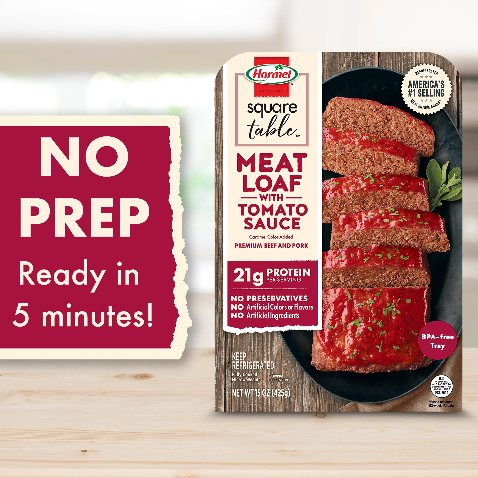Buy Hormel Square Table Meatloaf with Tomato Sauce Refrigerated Entrée