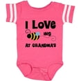 thumbnail image 3 of Inktastic Grandkids Visit Grandma Honey Bee Boys or Girls Baby Bodysuit, 3 of 5