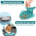thumbnail image 4 of Cat Slow Feeder, 2 Piece Fish-Shaped Cat Licking Treatment Mat for Cat and Dog Anxiety, Cat Puzzle Feeder Cat Bowl, Fun Alternative to Slow Feeder Cat Bowl (Blue & Green)., 4 of 5