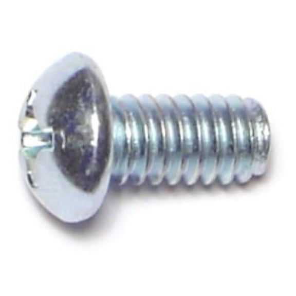 1/4"-20 x 1/2" Zinc Phillips Round Head Machine Screws (24 pcs.)