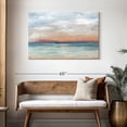 thumbnail image 3 of Elephant Stock Serene Scene Bright Landscape Wall Art - Horizontal Canvas Wall Art - Hallway Wall Decor - Abstract Canvas - Orange And Gray Decor By Cynthia Coulter - 45" x 30", 3 of 8