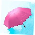thumbnail image 3 of HUGFEGWE Travel Umbrella 8 Ribs Umbrella Folding Umbrella Sun Umbrella Patterned Umbrella Vinyl Pattern Umbrella CJB91-26558, 3 of 9