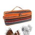 thumbnail image 3 of MesaSe Camping Tableware Bag Camp Kitchen Cooking Utensil Set for Space Saving Moving, 3 of 5