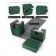 thumbnail image 5 of Caja de Baraja de Cartas, Caja de Cartas Premium con Bandeja para Dados, Caja de Almacenamiento para Baraja de Cartas para Juegos Deportivos, Color Verde, 5 of 7