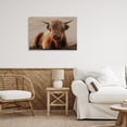 thumbnail image 3 of Stupell Industries Rustic Lodge Got My Hair Done Cattle Canvas Art, 24 x 16, by Renel Peters, 3 of 8