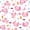 White Pink, variant on Manfei Cute Axolotl Twin Sheets,Sea Life Seamless Bedding For Girls,Pink White,3pcs,1 Fitted Sheet and 1 Pillowcase
