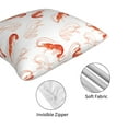 thumbnail image 4 of Throw Pillow Covers, Shrimp No.9039 Soft Square Pillow Cases with Invisible Zipper for Couch Bed Sofa, Farmhouse Fall Home Decor, 4 of 7