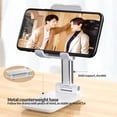 thumbnail image 5 of PanBiqintyy Desk Mobile Phone Holder Stand For IPhone IPad Xiaomi Adjustable Desktop Tablet Holder Universal Table Cell Phone Stand, 5 of 8