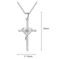 thumbnail image 2 of Pendentif Collier Alliage Mode : Petite chaîne Collier Charme Collier pour hommes Femmes, 2 of 10