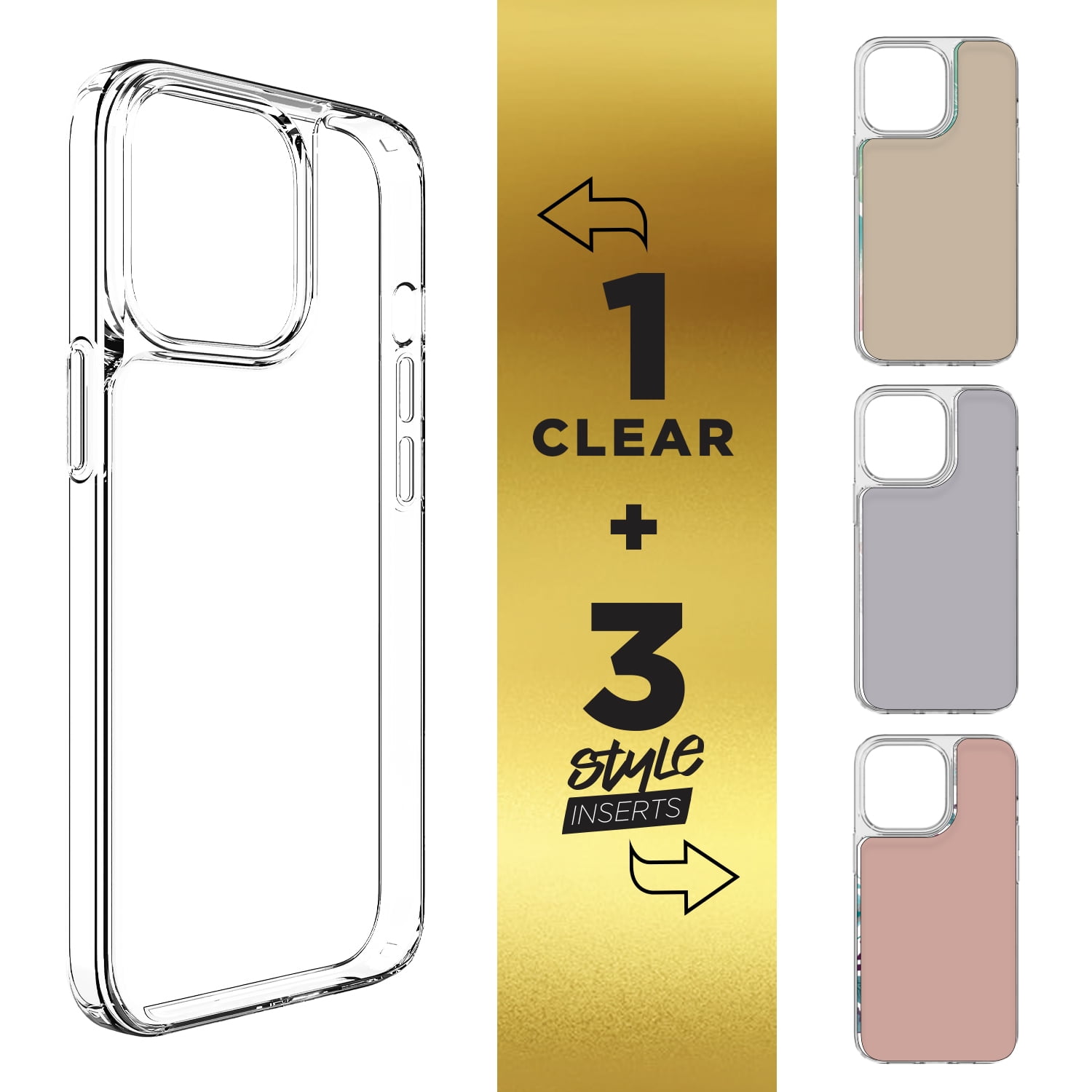 Liquipel Back Cover Cell Phone Case for iPhone 14 Pro, Mirror