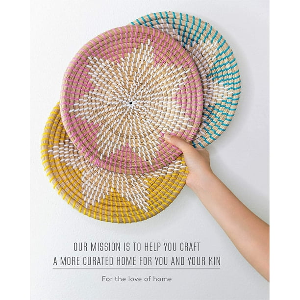 Cpdd Handmade Wall Basket Decor