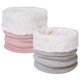 thumbnail image 3 of Bufanda Chalier Infinity para invierno, cuello de doble capa, cálido, de punto, con forro polar, forro polar, bufandas circulares, regalos (gris+rosa), 3 of 5