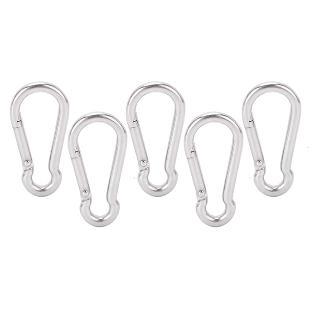 Clip Mousqueton, 50mm Ressort Porte Conception Ressort Mousqueton pour Hamac pour le Camping
