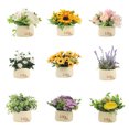thumbnail image 4 of CSChome Simulation Bonsai Rustic Sunflower Bonsai: Realistic Non Withered Table Decoration, 4 of 7