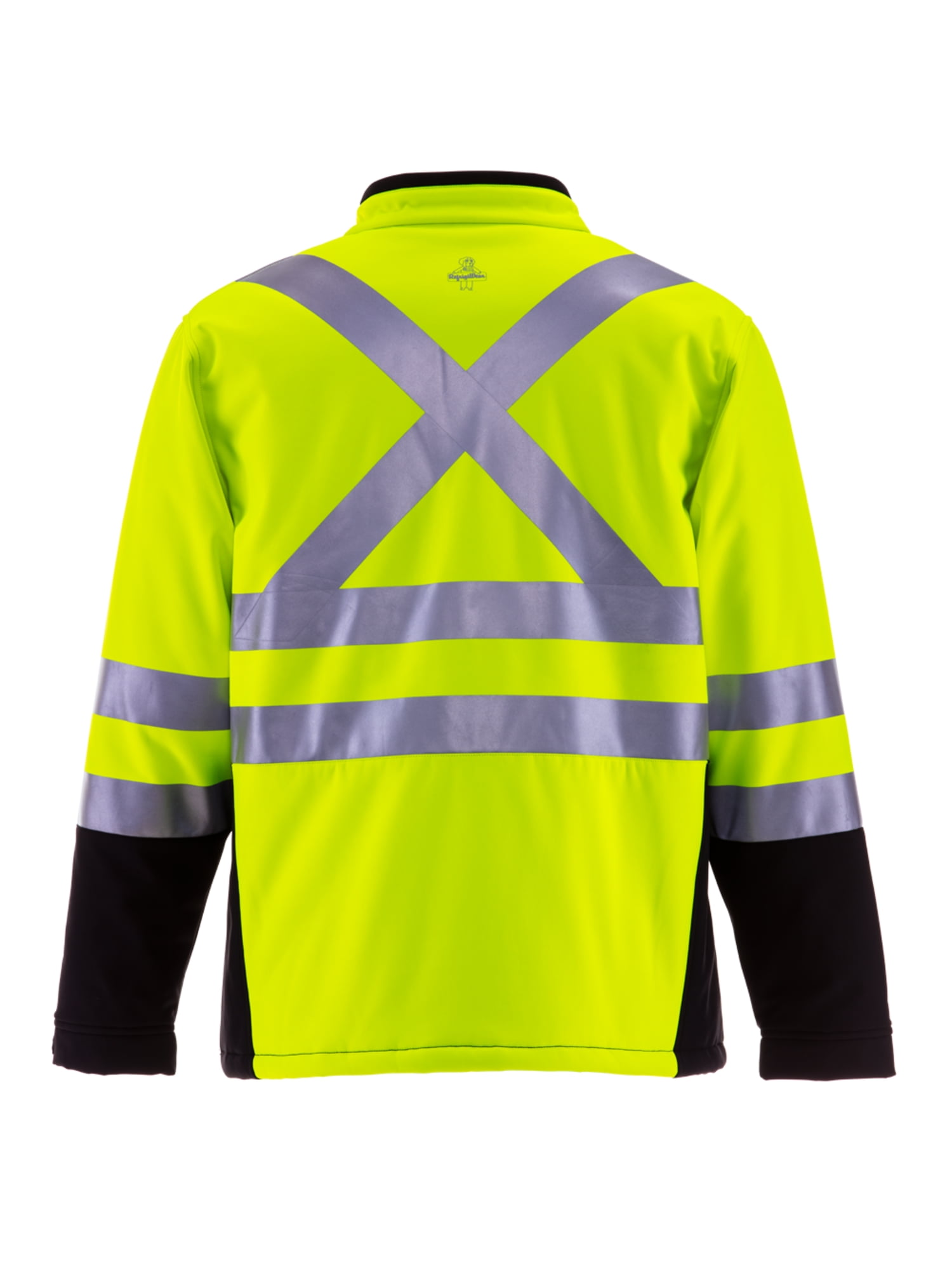 RefrigiWear Mens High Visibility Insulated Softshell Jacket with