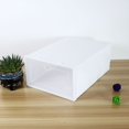 thumbnail image 4 of Transparent Plastic Shoes Storage Box Drawer Box Shoes Storage Case Home Organizer Sneaker Organization Cabinet, 4 of 10
