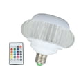thumbnail image 3 of Bombilla LED inteligente, inalámbrica, con Bluetooth, altavoz, E26, E27, RGB, cambio de color, con control remoto de 24 teclas., 3 of 14