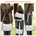 thumbnail image 5 of Womens Chain Shoulder Bag Retro Bohomia Pattern Classic Tote Handbags Fashion Clutch Hobo Purse with Zipper for Travel Casual, 5 of 7