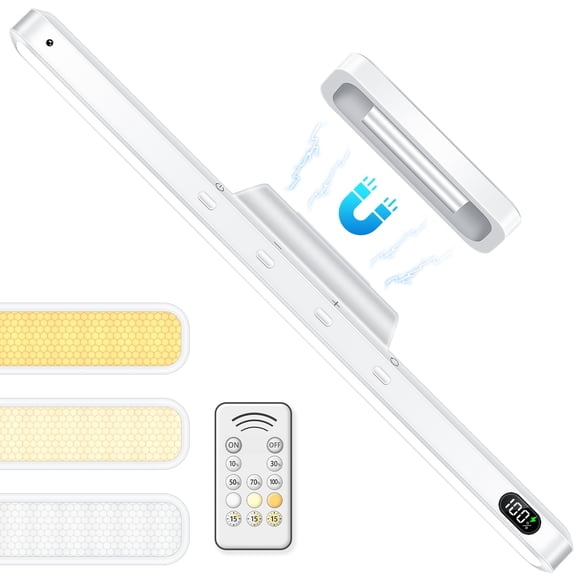 Barra de luces LED WILLED de 3 W con mando a distancia de 3 colores