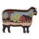 thumbnail image 2 of Manualidades recortadas para tallado en madera adornos de animales tallados seguros y sin rebabas detalles exquisitos para decoración de pared y escritorio Amonsee Otros, 2 of 8