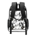 thumbnail image 2 of Susaid Labrador Retriever Dog Print Clear Backpack See Through Transparent Plastic Clear Bookbags for School, College, Stadium,Work, 2 of 7