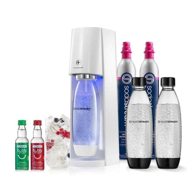 Machine à Eau Pétillante SodaStream E-TERRA avec CO2 et Bouteilles
