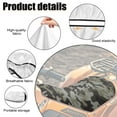 thumbnail image 6 of Yuyamidu ATV Seat Cover Soft Waterproof Camo Green Four Wheeler Seat Cover Easy to Install ATV Accessories Compatible with Polaris Sportsman Polaris Scrambler Honda Rancher, 6 of 7