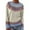 Z1-Light Blue, variant on Women's Colorful Retro Knitted Fair Isle Print Sweater Trendy Fall Winter Oversized Lightweight Pullover Tops